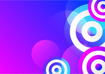 Creative abstract with colorful element design background. Memphis color background design with shapes composition. Futuristic design poster for business presentation, social media template and banner