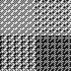 Monochrome simple pixel pack. Seamless texture