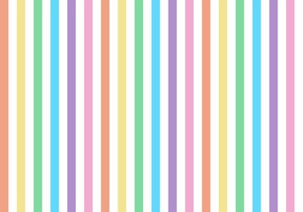 Rainbow colors vertical stripes seamless pattern,vector,illustration.Colorful striped background.