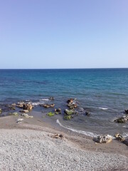 beach in the morning