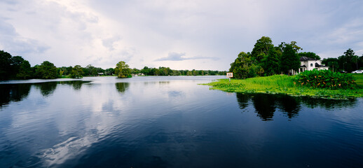 Hillsborough river at Tampa, Florida	