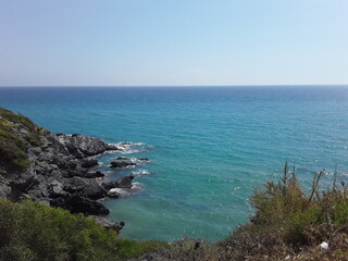 view of the coast of island