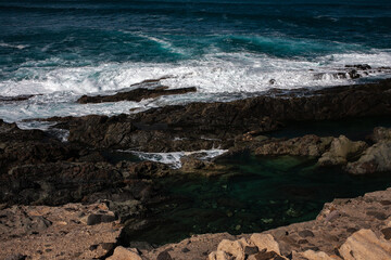 Aguas Verdes beach Fuerteventura Canary Islands Spain