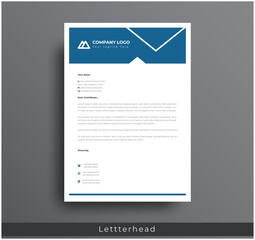 Modern Creative & Clean business style letterhead bundle of your corporate project design.set to print with vector & illustration. corporate letterhead bundle.