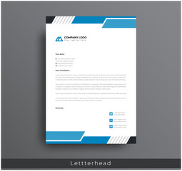 Modern Creative & Clean business style letterhead bundle of your corporate project design.set to print with vector & illustration. corporate letterhead bundle.