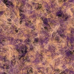 Abstract blury pattern, orange and purple colors. Chaotic brush strokes. Marble imitation