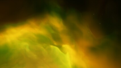 colorful space background with stars, nebula gas cloud in deep outer space, science fiction illustrarion 3d render
