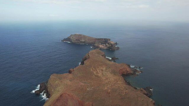 The beautiful peninsula Ponta de Sao Lourenco in Madeira Island, Portugal.
