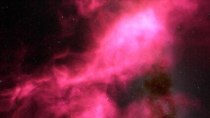 nebula gas cloud in deep outer space
