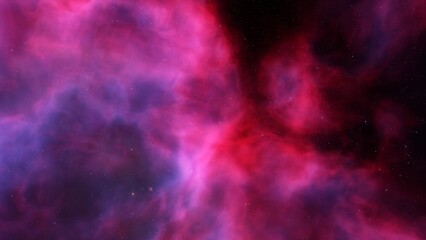 nebula gas cloud in deep outer space
