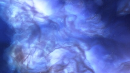 nebula gas cloud in deep outer space
