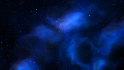 nebula gas cloud in deep outer space
