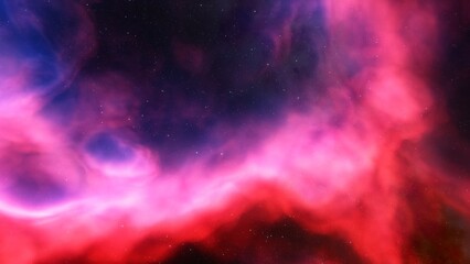 Universe filled with stars, nebula and galaxy
