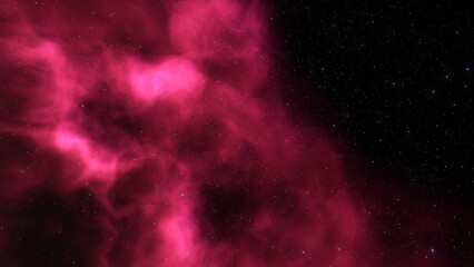 Fototapeta premium Universe filled with stars, nebula and galaxy 