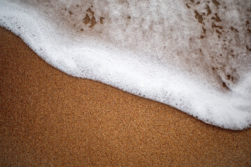 view of the sea on the shore