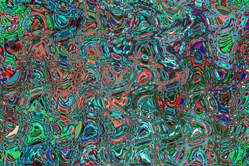 Fototapeta premium Abstract and Contemporary Digital Art Design