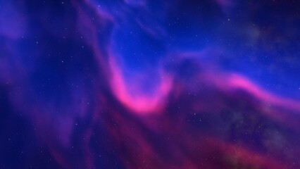 Space of night sky with cloud and stars
