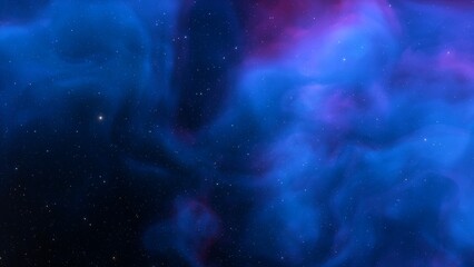 Space of night sky with cloud and stars
