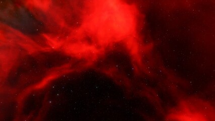 Space of night sky with cloud and stars
