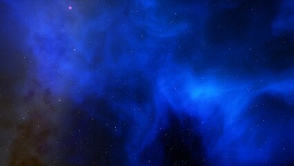 Space of night sky with cloud and stars
