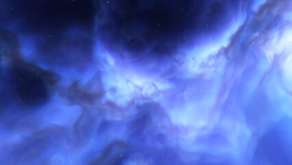 Space of night sky with cloud and stars
