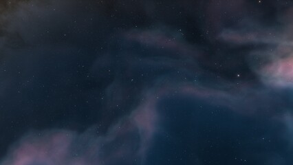 Universe filled with stars, nebula and galaxy
