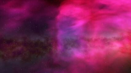 Universe filled with stars, nebula and galaxy
