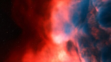 Fototapeta premium Night sky - Universe filled with stars, nebula and galaxy 