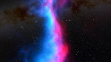 Space nebula, for use with projects on science, research, and education. Illustration
