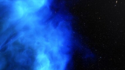 Obraz premium Space nebula, for use with projects on science, research, and education. Illustration 