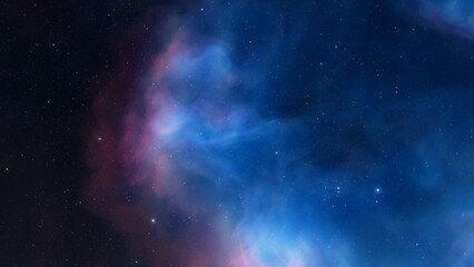 Fototapeta na wymiar Space nebula, for use with projects on science, research, and education. Illustration 