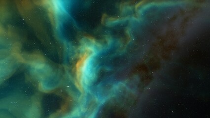 Space nebula, for use with projects on science, research, and education. Illustration
