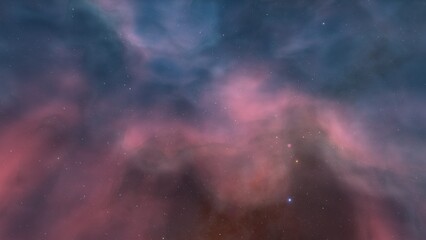 Space nebula, for use with projects on science, research, and education. Illustration
