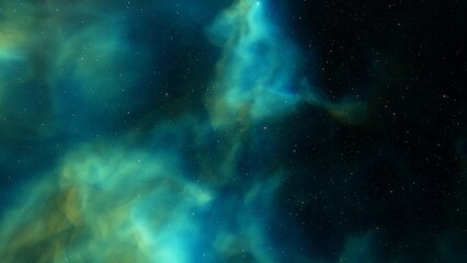 Fototapeta premium bright nebula, nebula in space, majestic red-purple nebula, beautiful space background 3D render 