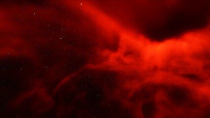 bright nebula, nebula in space, majestic red-purple nebula, beautiful space background 3D render
