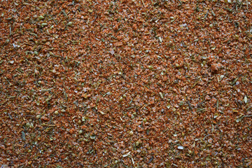 Herbs and Spices Blend Close Up