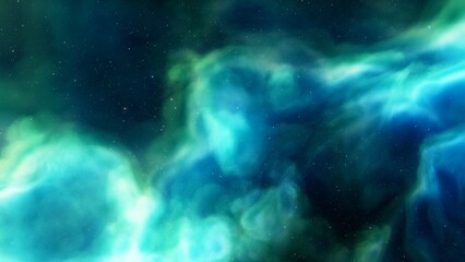 Deep space nebula with stars. Bright and vibrant Multicolor Starfield Infinite space outer space background with nebulas and stars. Star clusters, nebula outer space background 3d render
