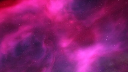 Deep space nebula with stars. Bright and vibrant Multicolor Starfield Infinite space outer space background with nebulas and stars. Star clusters, nebula outer space background 3d render
