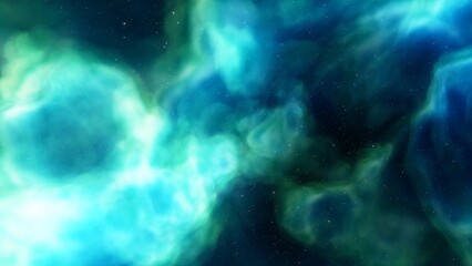 Deep space nebula with stars. Bright and vibrant Multicolor Starfield Infinite space outer space background with nebulas and stars. Star clusters, nebula outer space background 3d render
