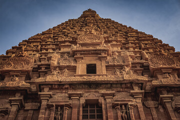 Tanjore Big Temple or Brihadeshwara Temple was built by King Raja Raja Cholan in Thanjavur, Tamil Nadu. It is the very oldest & tallest temple in India. This temple listed in UNESCO's Heritage Site.