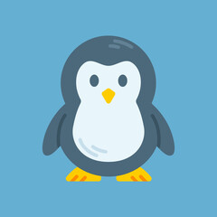 cute pinguin illustration