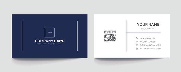 Business card design template, Clean professional business card template, visiting card, business card template.