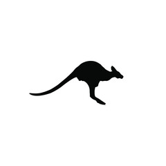 Kangaroo silhouette collection. kangaroo silhouette
