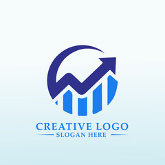 Design a logo for a newly launched stock analysis website