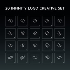 ultra modern logo template