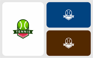 tennis logo design template