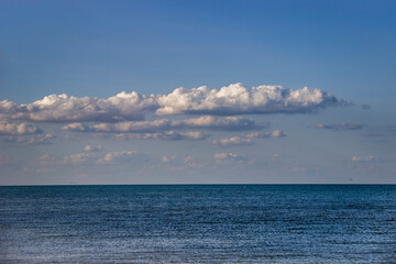 the sea landscape, Azov sea, Ukraine