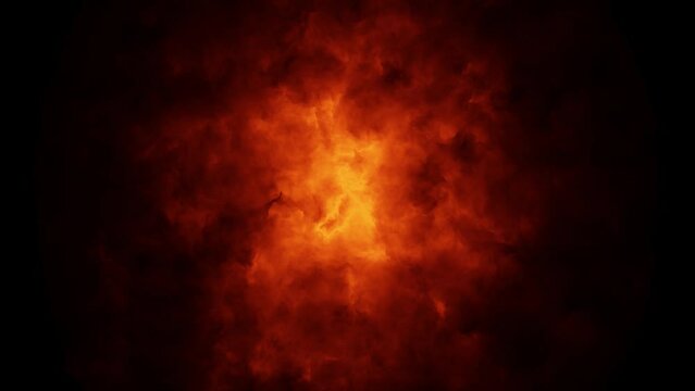 Dark red fire energy flames seamless looping background.