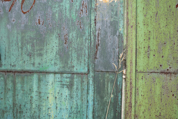 .Iron, rusty texture.