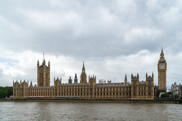 Fototapeta na wymiar Westminster, houses of parliament